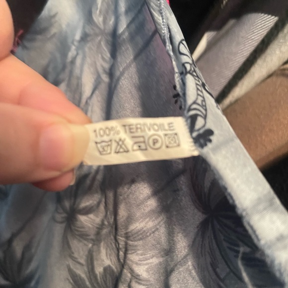 Rima beachwear gray palm tree print pareo/sarong - Picture 5 of 6